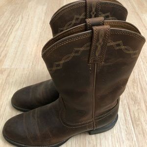 Ariat leather boots